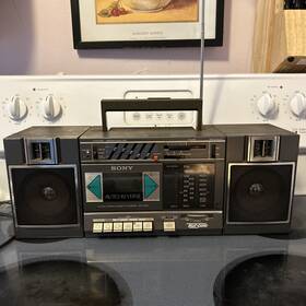 Cfs5009 Sony Vintage Tran Sound Japan Azumi 162973 Radio Cassette Boom Box Old