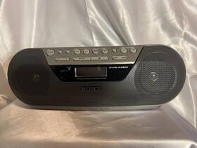 Cond.cfd-s05 Sony Cd Dash Radio Cassette Boombox With Ac Cord X/cond.cfd-s05