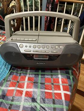 Cpd-s05 Sony Boombox Vintage Cd