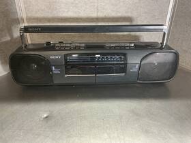 Cfs-w303 Sony Csf-w303 Vintage Boombox Radio Cassette-corder Am/fm Working