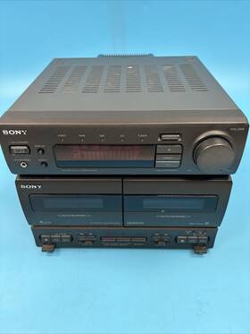 Dxa-h3750 Sony Stereo Amp Works But Cassette Tape Does Not Sold As Is