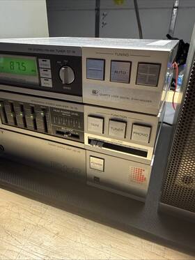 Fh-7mkii Sony Vintage Fh-7 Amp Tuner Equalizer Speakers All Working Good