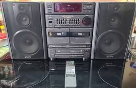Fh-b5cd Sony Vintage 90s Hi-fi Stereo Boombox And Remote Excellent Condition