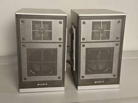 Ss-78 Sony Vintage Stereo Speakers From Fh-7 System Boombox
