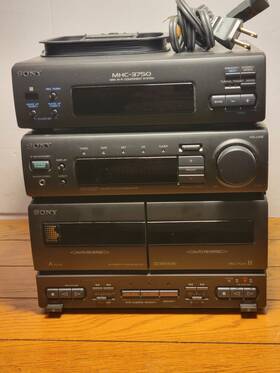St-h3750 Sony Stereo Amp Works And Tuner But Not Cassette/ Tested