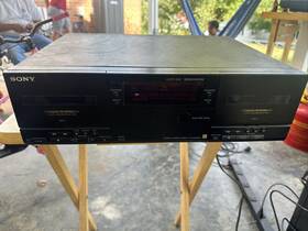 Tc-wr990 Sony Vintage Dual Deck Cassette Tape Player Recorder