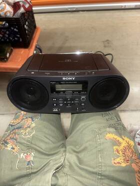 Zs-rs81bt Sony Cd Radio Bluetooth/fm/am/wide Fm Tested F/s Used