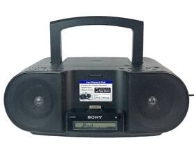 Zs-s3ip Sony Zs-s31p Boombox Cd-rw Playback Radio Ipod Dock - Tested And Works