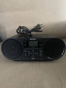 Zs-rs80bt Sony Zsrs80bt Bluetooth Cd Am Fm Radio Boombox System - Read Description
