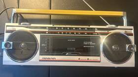 4626 Sound Design C Vintage Mobile Stereo Boombox Radio Model Tested And Works