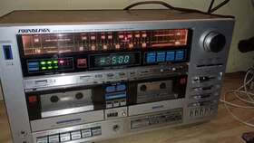 5974 Sound Design Vintage Sounddesign Model Am-fm Stereo Reciever/ Clock/ Dual Cassette Deck