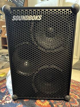 11-sb3 Soundboks 1bb S 3rd Generation The Loudest Portable Boombox - Black