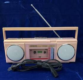 4606pnk Soundesign Vtg 1980s Pink Sound Design 4606 Am/fm Radio Cassette Player Boombox-working