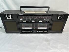 4678 Soundesign Vintage Sound Design Model Boom Box Ghetto Blaster Double Cassette Read Des