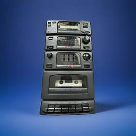 6610blk Soundesign Vintage Cd Radio Cassette Boombox Tape Works Not Working