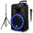 Sp-1500rbt-st Dolphin Rechargeable Powered Bluetooth Speaker With Stand 682055446776
