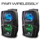 Sp-26rbt Dolphin Two Rechargeable Tailgate Bluetooth Speaker Pair With 682055446561