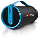 Spbt1033bl Axess Blue Portable Bluetooth 818443013897