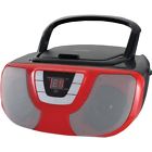 Srcd1025-red Sylvania Portable Cd Radio Boom Box Red 058465803285