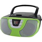 Srcd1025teal Portable Boomboxes Cd Player 058465803315