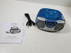Srcd243-blue Sylvania Portable Cd Player With Radio Boombox Blue