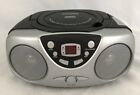 Srcd243dg Curtis Portable Sylvania Cd Player With Radio Boombox Black