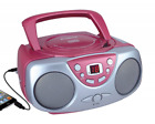 Srcd243 Srcd243m-pink Curtis Sylvania Portable 846764224418