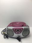 Srcd243m-red Sylvania Portable Cd Player With Radio