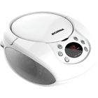 Srcd261 Srcd261-b-white Sylvania R Portable Cd 058465797669