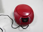 Srcd261b-red Sylvania Portable Cd Boombox With Radio Red
