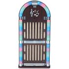 Srcd806  Sylvania Wooden Bluetooth Jukebox Speaker System With Multi 058465795160