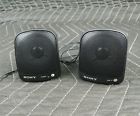 Srs-17 Sony Vintage Amplified Stereo Speakers