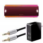 Srsxb31-r Srsxb31r K1 Sony Portable Wireless Bluetooth Speaker Red Bundle 657379039430