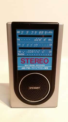 St-535 Stewart Vintage Portable Radio