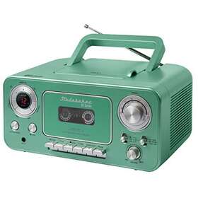 Studebaker 077283063565 Bluetooth Portable Stereo Cd Am/fm Radio And Cassette Player/recorder Te