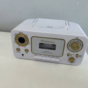 Sb2135rg Studebaker Portable Cd Boombox Radio And Cassette Player Recorder Sb2135