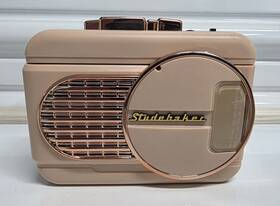 Sb3675 Studebaker Personal Stereo Cassette Player/recorder Am/fm Radio- Pink