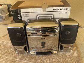 Rr4100 Suntone Vintage Mini Boombox Radiocassette No Lasonic Vela Conion Sanyo