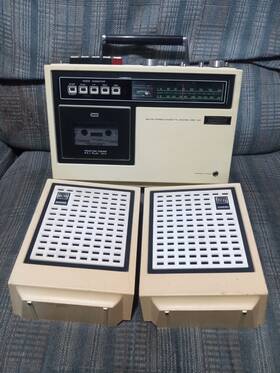 Crs-152 Superscope By Marantz Portable Am / Fm Radio Cassette