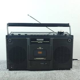 Crs-2100 Superscope Marantz Boombox Am/fm Radio Vintage 1978 See Description
