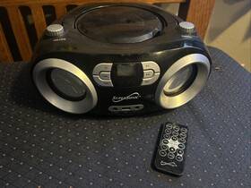 Sc-509bt-prnt Supersonic Model Sc-509bt Fm Am Cd Player Bluetooth Boombox Functional