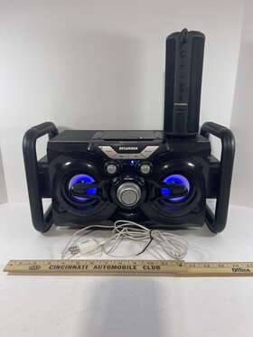 Sp1043 Sylvania Bluetooth Speaker Set 2 Sp333 And Boom Box Handheld Tested