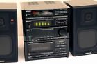Mhc-3000 Ta-707m St-707rm Tc-r707m Sony Vintage Micro System Speakers