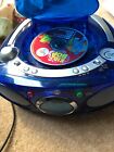 Tb500b Nextplay Cd Player Radio Mini Boom Box Royal Blue