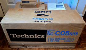 Sb-f05 Technics Sa C05s Boombox / Sb-f5 Loudspeaker System New In The Box