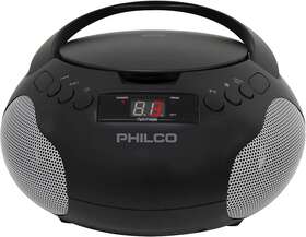 Pbb1005-bk Tgb Portable Cd Player Boombox With Speakers And Am Fm Radio Boom Box Black
