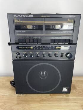 Smw-45 The Singing Machine Vintage Model Cassette Player Recording Studio Tested
