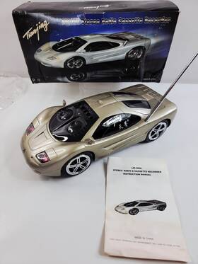 Lm-368 Tianjing Mclaren F1 Lm Car Type Am/fm Radio Cassette Player With Box Demo