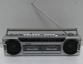Mw700 Toshiba Fm/am Dual Cassette Recorder Boombox - Working Fine