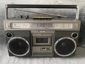 Rt-8360s Toshiba Vintage Boombox Radio Cassette Player Recorder